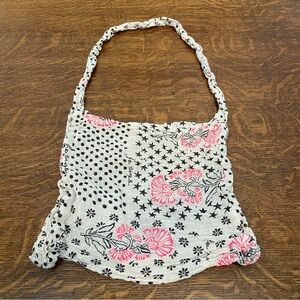FREE PEOPLE MESH LIGHTWEIGHT PRINT REUSABLE TOTE BAG